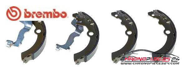 Achat de BREMBO S 79 528 Jeu de mâchoires de frein pas chères