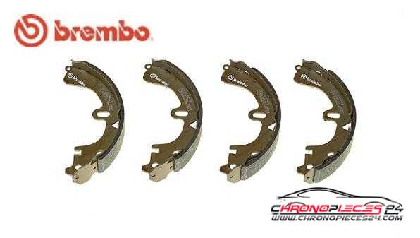 Achat de BREMBO S 83 504 Jeu de mâchoires de frein pas chères