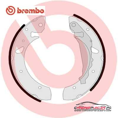 Achat de BREMBO S 83 507 Jeu de mâchoires de frein pas chères