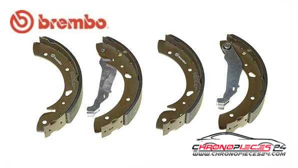 Achat de BREMBO S 83 507 Jeu de mâchoires de frein pas chères