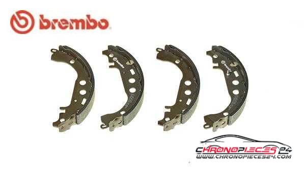 Achat de BREMBO S 83 508 Jeu de mâchoires de frein pas chères