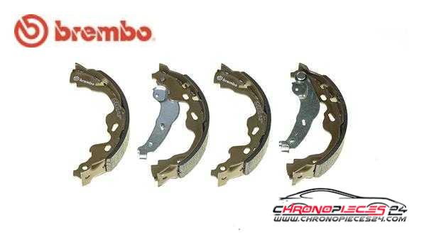 Achat de BREMBO S 83 509 Jeu de mâchoires de frein pas chères