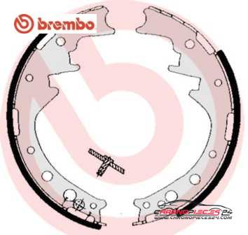 Achat de BREMBO S 83 521 Jeu de mâchoires de frein pas chères