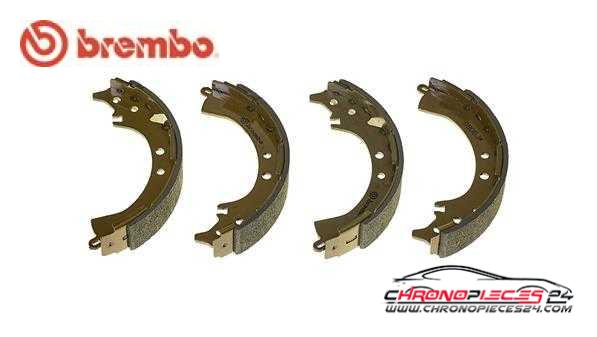 Achat de BREMBO S 83 528 Jeu de mâchoires de frein pas chères