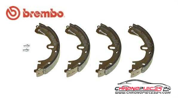 Achat de BREMBO S 83 531 Jeu de mâchoires de frein pas chères