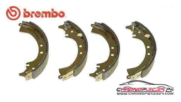 Achat de BREMBO S 83 539 Jeu de mâchoires de frein pas chères