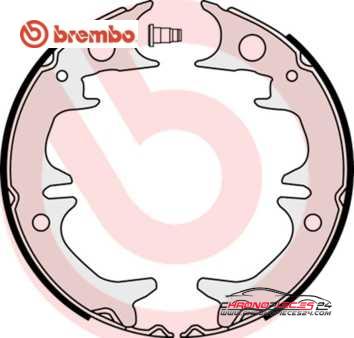 Achat de BREMBO S 83 543 Jeu de mâchoires de frein, frein de stationnement pas chères