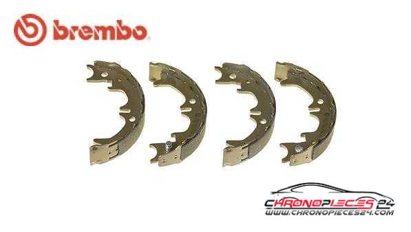 Achat de BREMBO S 83 543 Jeu de mâchoires de frein, frein de stationnement pas chères