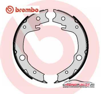 Achat de BREMBO S 83 551 Jeu de mâchoires de frein, frein de stationnement pas chères