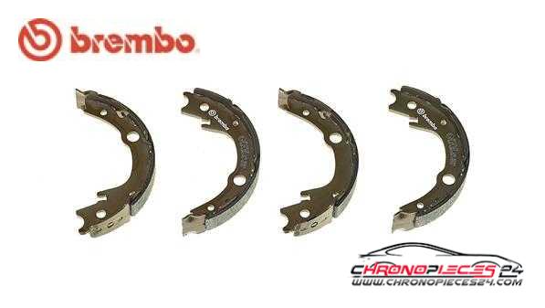 Achat de BREMBO S 83 551 Jeu de mâchoires de frein, frein de stationnement pas chères