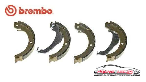 Achat de BREMBO S 83 561 Jeu de mâchoires de frein, frein de stationnement pas chères