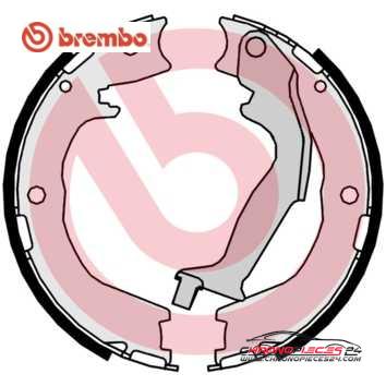 Achat de BREMBO S 83 562 Jeu de mâchoires de frein, frein de stationnement pas chères