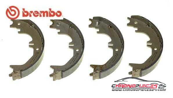 Achat de BREMBO S 83 563 Jeu de mâchoires de frein, frein de stationnement pas chères