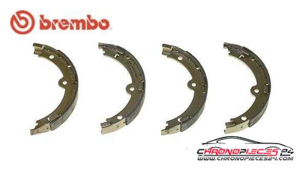 Achat de BREMBO S 83 564 Jeu de mâchoires de frein, frein de stationnement pas chères