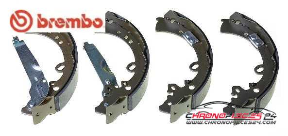 Achat de BREMBO S 83 570 Jeu de mâchoires de frein pas chères