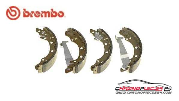 Achat de BREMBO S 85 508 Jeu de mâchoires de frein pas chères