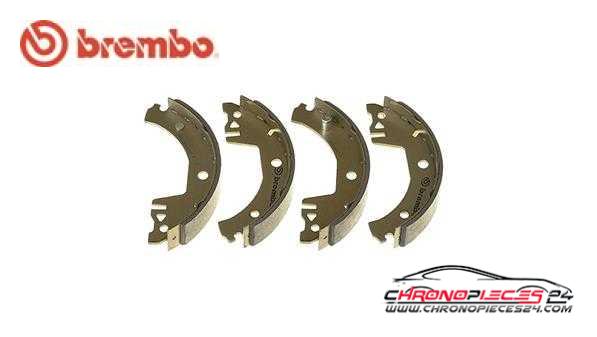 Achat de BREMBO S 85 512 Jeu de mâchoires de frein pas chères