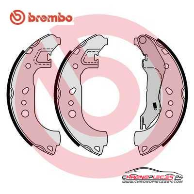 Achat de BREMBO S 85 543 Jeu de mâchoires de frein pas chères