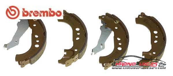 Achat de BREMBO S 85 543 Jeu de mâchoires de frein pas chères