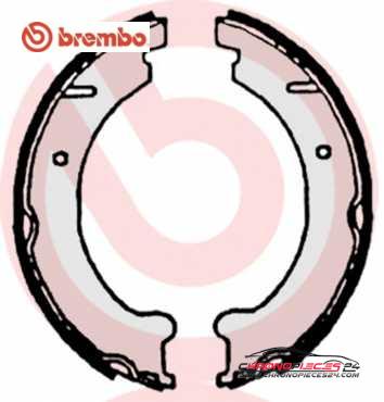 Achat de BREMBO S 86 509 Jeu de mâchoires de frein, frein de stationnement pas chères