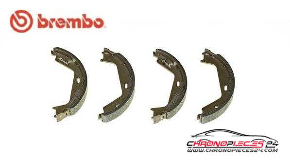 Achat de BREMBO S 86 511 Jeu de mâchoires de frein, frein de stationnement pas chères