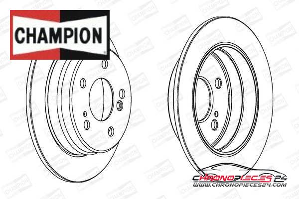 Achat de CHAMPION 561333CH Disque de frein pas chères