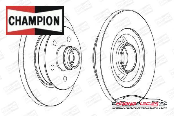 Achat de CHAMPION 561437CH-1 Disque de frein pas chères