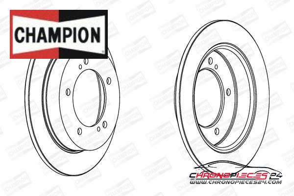 Achat de CHAMPION 561505CH Disque de frein pas chères