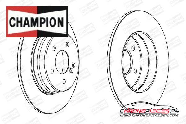 Achat de CHAMPION 562014CH Disque de frein pas chères