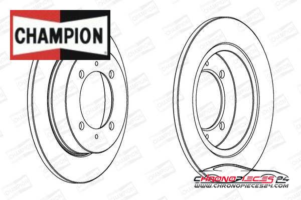 Achat de CHAMPION 562059CH Disque de frein pas chères