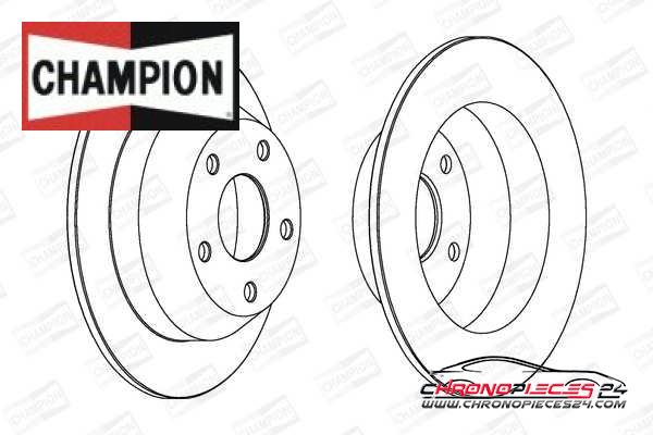 Achat de CHAMPION 562148CH Disque de frein pas chères