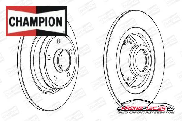 Achat de CHAMPION 562184CH-1 Disque de frein pas chères