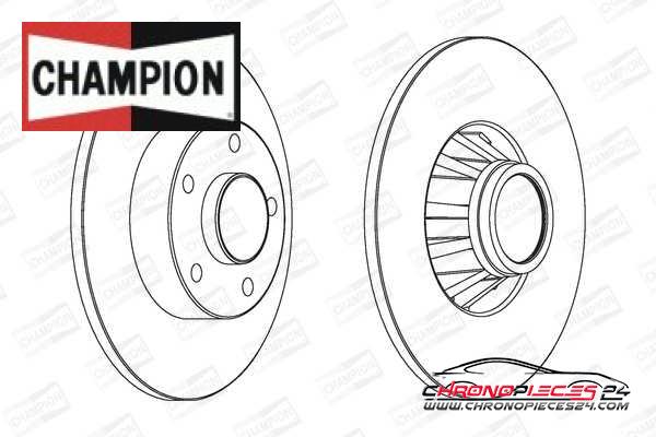 Achat de CHAMPION 562211CH-1 Disque de frein pas chères