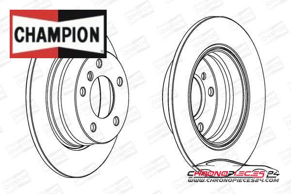 Achat de CHAMPION 562259CH Disque de frein pas chères