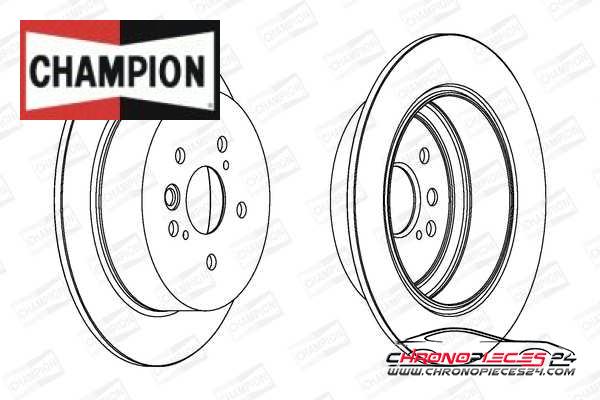 Achat de CHAMPION 562288CH Disque de frein pas chères