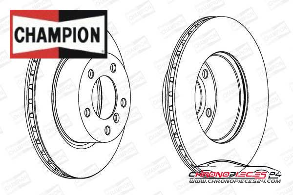 Achat de CHAMPION 562317CH Disque de frein pas chères