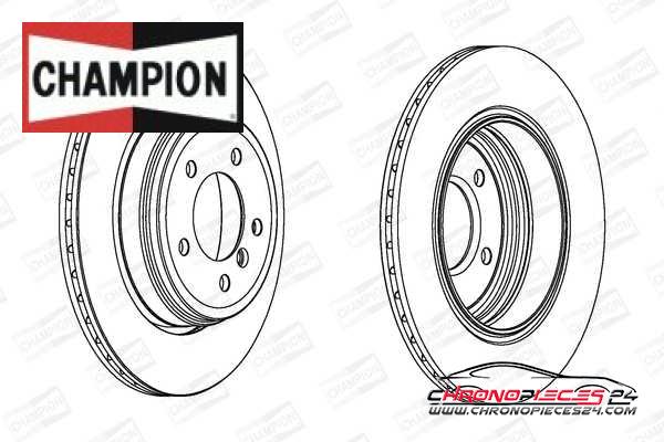 Achat de CHAMPION 562319CH Disque de frein pas chères