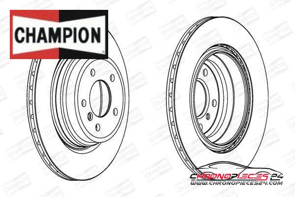 Achat de CHAMPION 562334CH-1 Disque de frein pas chères