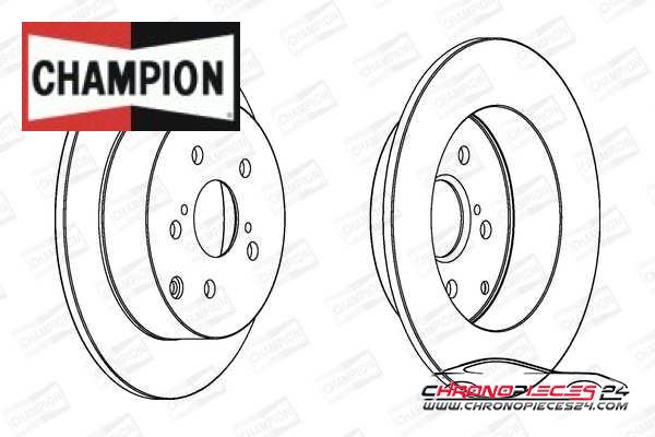 Achat de CHAMPION 562415CH Disque de frein pas chères