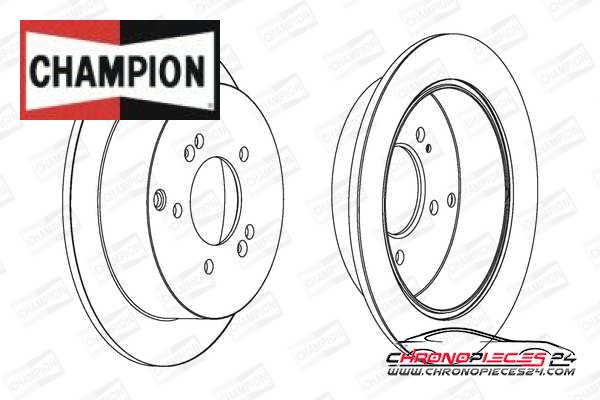 Achat de CHAMPION 562454CH Disque de frein pas chères