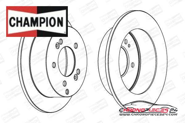 Achat de CHAMPION 562552CH Disque de frein pas chères