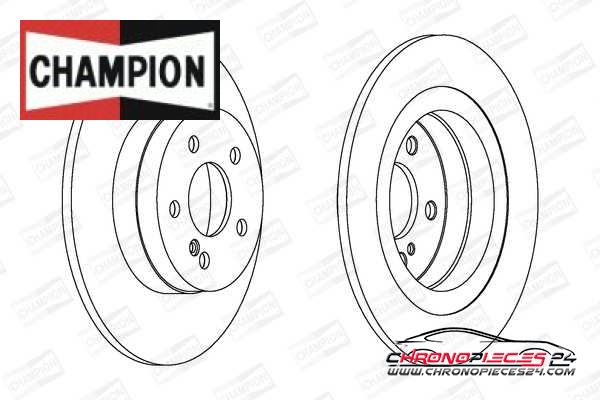 Achat de CHAMPION 562620CH Disque de frein pas chères