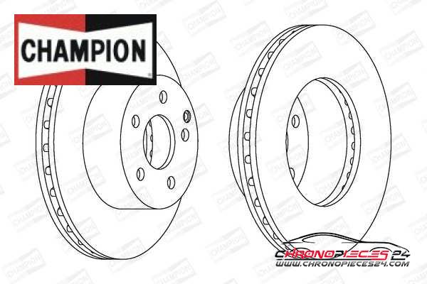 Achat de CHAMPION 562623CH Disque de frein pas chères