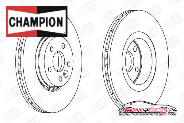 Achat de CHAMPION 562643CH-1 Disque de frein pas chères