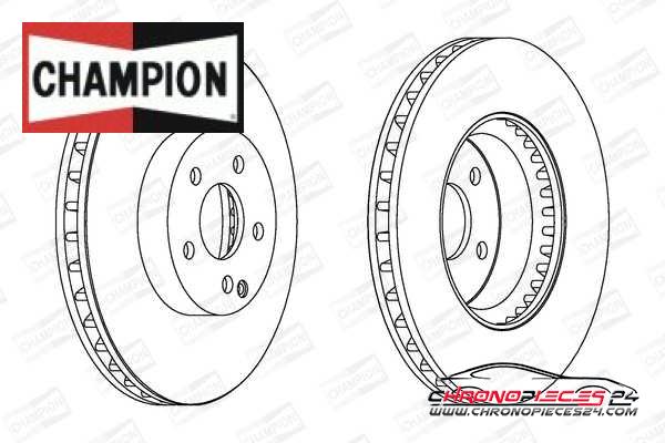 Achat de CHAMPION 562647CH-1 Disque de frein pas chères