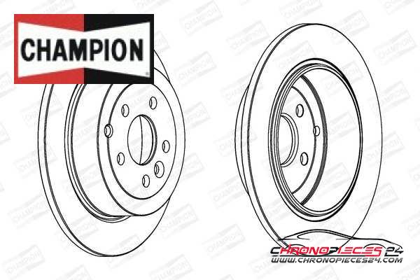 Achat de CHAMPION 562765CH Disque de frein pas chères