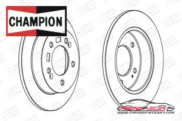 Achat de CHAMPION 563033CH Disque de frein pas chères