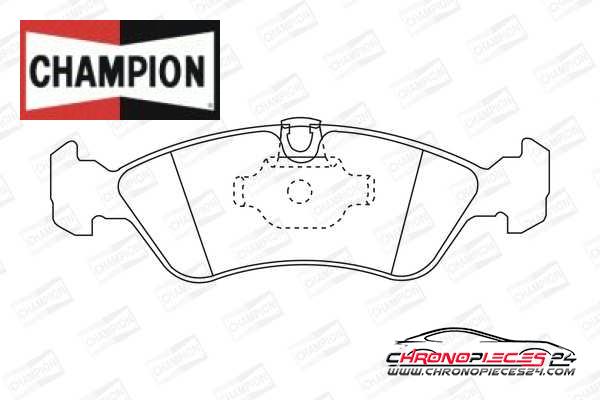 Achat de CHAMPION 571391CH Kit de plaquettes de frein, frein à disque pas chères