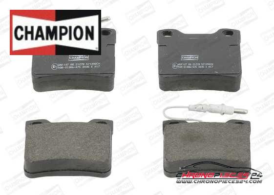 Achat de CHAMPION 571398CH Kit de plaquettes de frein, frein à disque pas chères