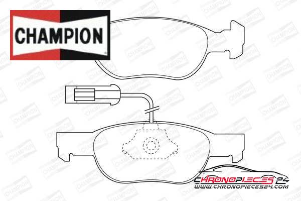 Achat de CHAMPION 571882CH Kit de plaquettes de frein, frein à disque pas chères